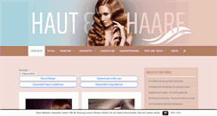 Desktop Screenshot of haut-und-haare.org